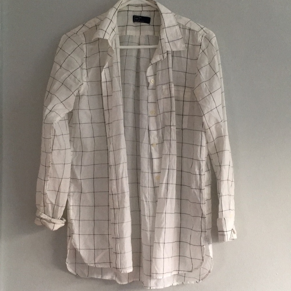 The Gap boyfriend fit blouse